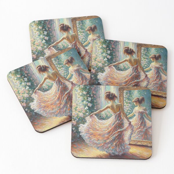 Item preview, Incredibly beautiful dancer in front of the mirror designed and sold by aleksandr13.