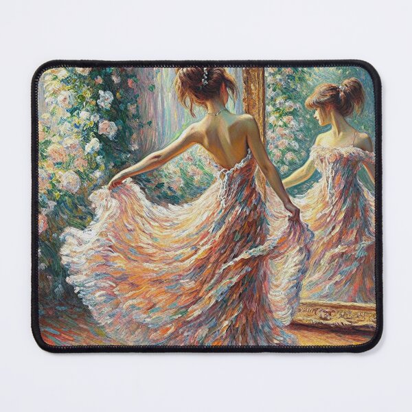 Item preview, Incredibly beautiful dancer in front of the mirror designed and sold by aleksandr13.
