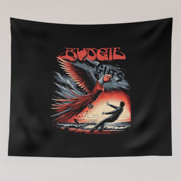 Item preview, Budgie Band  Song 90S Band Music Tour Popular 70S Punk 80S Funny Lyrics Album Retro Rock Vintage designed and sold by VeronicaJimenre.