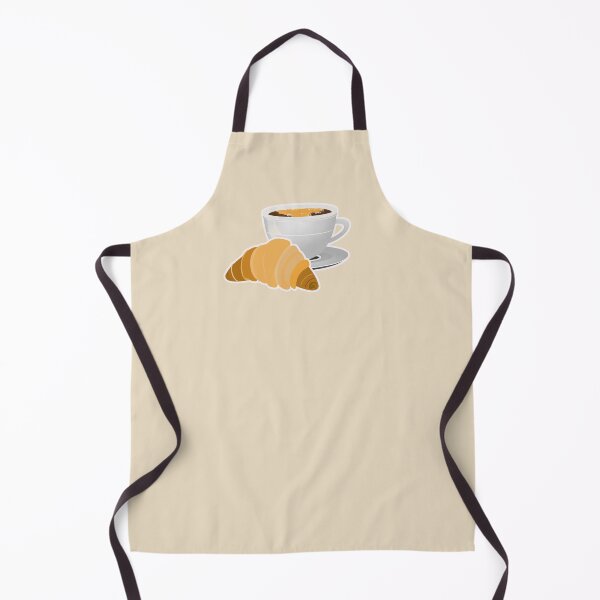 Item preview, Coffee and Croissant designed and sold by Anna Sirbu Art.