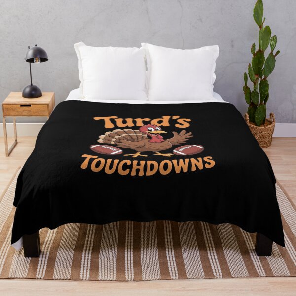 Item preview, Thanksgiving Turkey And Touchdowns Football Men Kids Women designed and sold by EllinoKlemo.