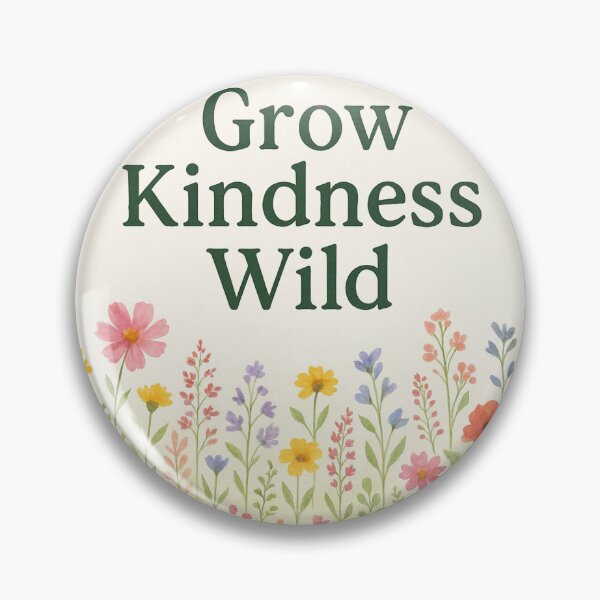 Item preview, Grow Kindness Wild — Montessori Botanical Watercolor Design designed and sold by MforMontessori.