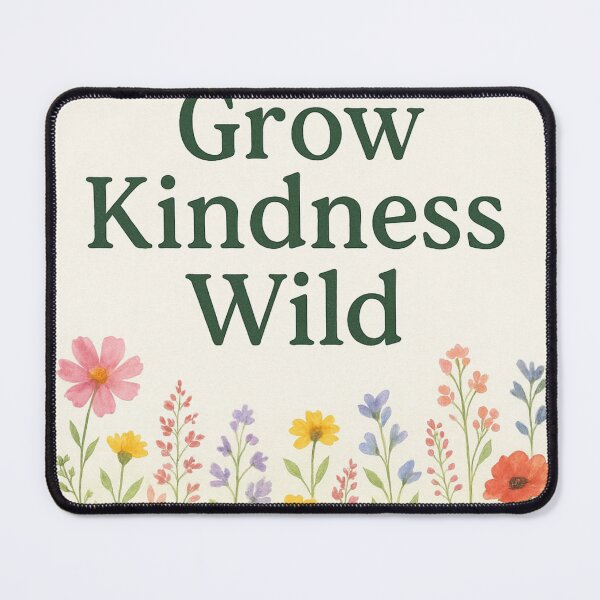 Item preview, Grow Kindness Wild — Montessori Botanical Watercolor Design designed and sold by MforMontessori.