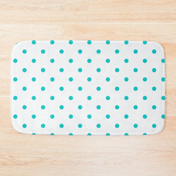 Item preview, Dark Turquoise and White Polkadots  designed and sold by POLKAIWERX.