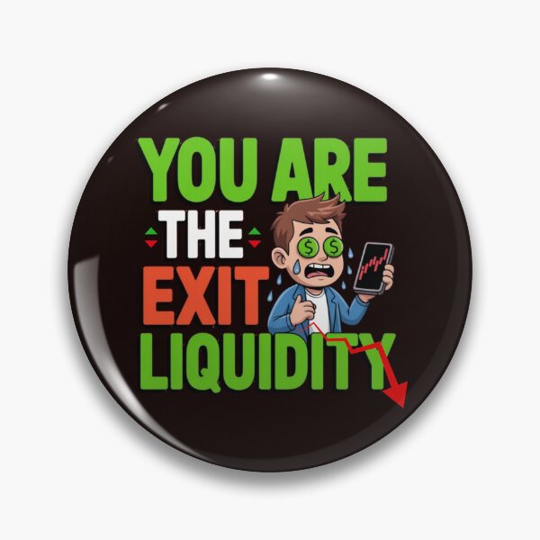 Item preview, You are the exit liquidity meme tee designed and sold by Oommen Studio .