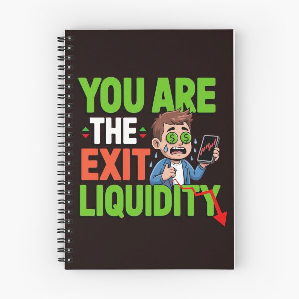 Item preview, You are the exit liquidity meme tee designed and sold by Oommen Studio .