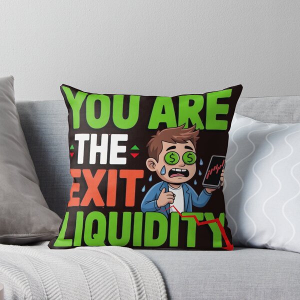 Item preview, You are the exit liquidity meme tee designed and sold by Oommen Studio .