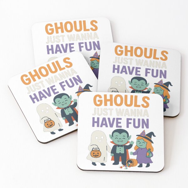 Item preview, Ghouls Just Wanna Have Fun | Funny Halloween Squad Design designed and sold by QuestandQuirk.
