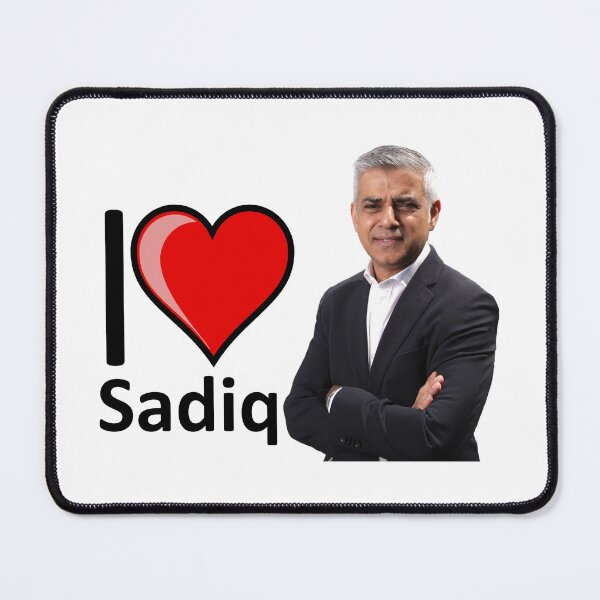 Item preview, I Love Sadiq Khan designed and sold by partybitz.