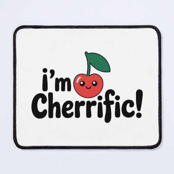 Item preview, I'm Cherrific! Cute Cherry Pun designed and sold by PMCreative.