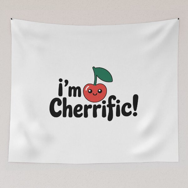 Item preview, I'm Cherrific! Cute Cherry Pun designed and sold by PMCreative.
