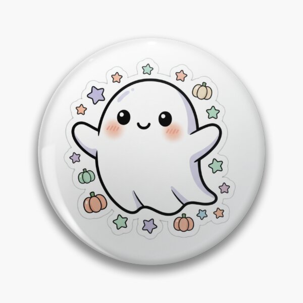 Item preview, Kawaii Pastel Ghost Sticker designed and sold by Shub22.