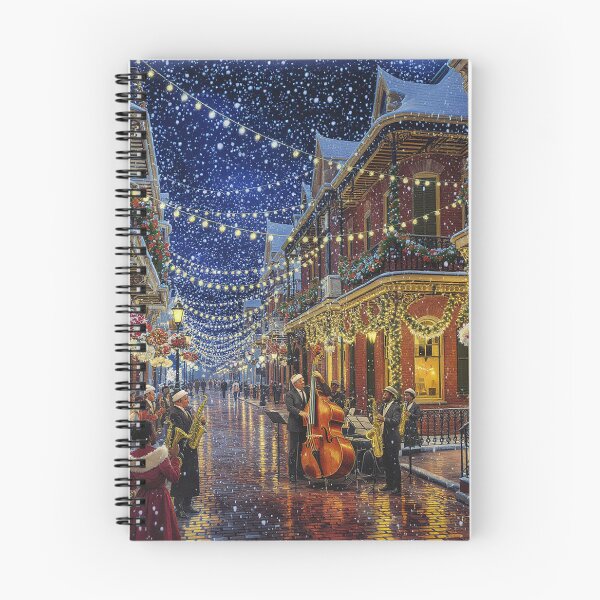 Item preview, 1920s New Orleans Christmas Eve Jazz Band in the French Quarter designed and sold by acceleratorhams.