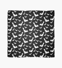 Pastel Goth Vampire Bats (Black / White) Scarf