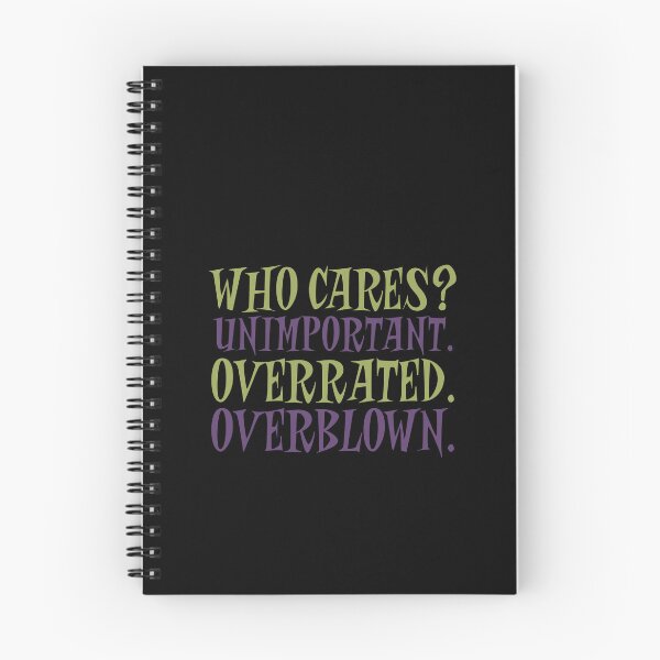 Item preview, Unimportant Overrated Overblown designed and sold by wolfkin-design.