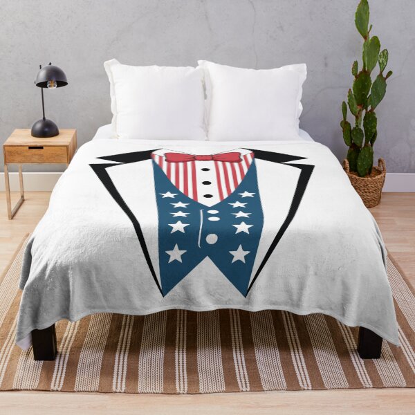 Item preview, American Flag Tuxedo Costume, Funny 4th of July USA, American Flag Tuxedo designed and sold by PrintItStudio.