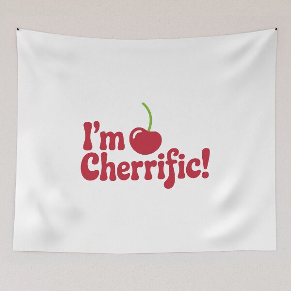 Item preview, I'm Cherrific! Cute Fruit Pun designed and sold by PMCreative.