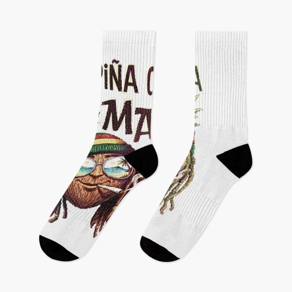 Item preview, Piña Colada Man Rasta Vibes | Reggae Pineapple Coconut Duo designed and sold by Hen-C-Art.