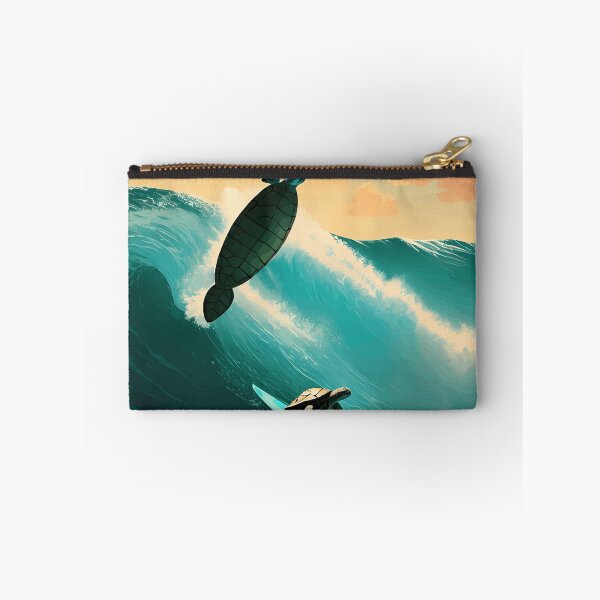 Item preview, Splish Splash The Surfing Turtle designed and sold by TarajiDaniel97.