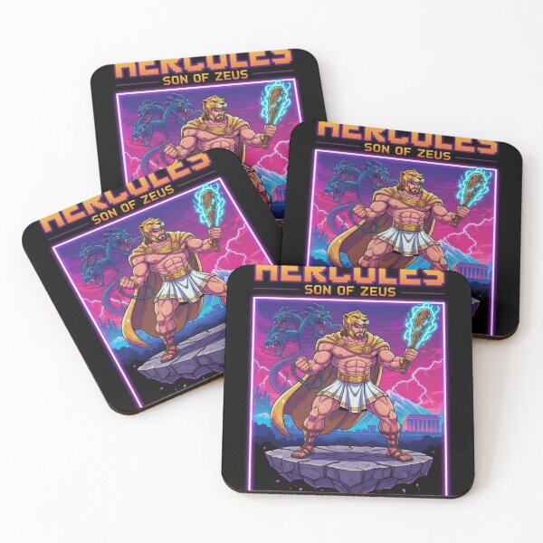 Item preview, Retro Myth Hero Hercules designed and sold by CyberdogStudios.