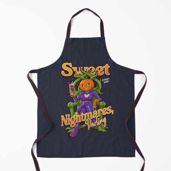Item preview, Sweet Nightmares Darling Pinup Spooky Babe Pumpkin designed and sold by RGB Estudio Creativo.