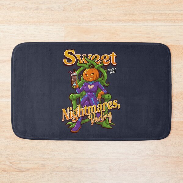 Item preview, Sweet Nightmares Darling Pinup Spooky Babe Pumpkin designed and sold by RGB Estudio Creativo.