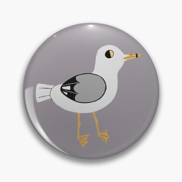 Item preview, ring billed gull, stealer of fries designed and sold by alliumlad.