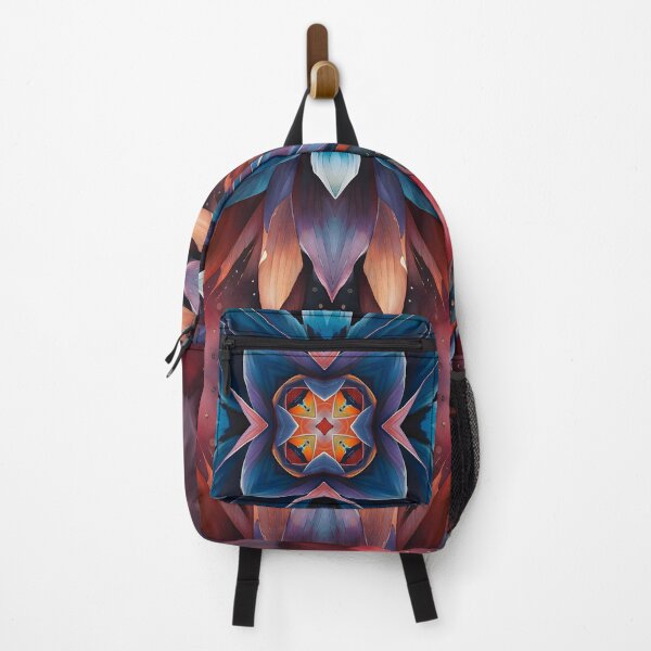 Item preview, Colorful Floral Kaleidoscope | Abstract Color Art Design | Color Art designed and sold by UnhingedBird.