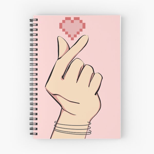 Item preview, Pixel Korean Heart designed and sold by IREMORHAN.