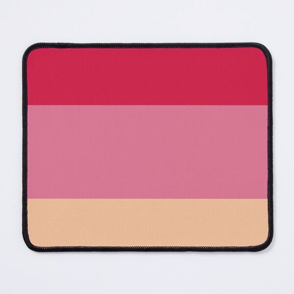 Item preview, Three Colors Red, Pink, Beige – Retro Arcade Carpet Pattern Art designed and sold by Phoenix Art Studio.