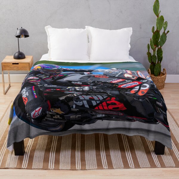 Item preview, Jorge Martin racing his 2025 MotoGP motorcycle abstract designed and sold by Rodissimus1984.