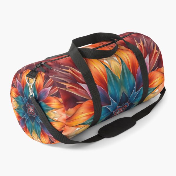 Item preview, Colorful Floral Kaleidoscope | Abstract Color Art Design | Color Art designed and sold by UnhingedBird.