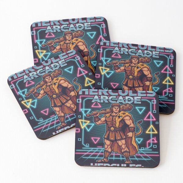 Item preview, Retro Arcade Hero Hercules designed and sold by CyberdogStudios.