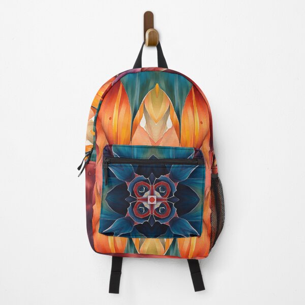 Item preview, Colorful Floral Kaleidoscope | Abstract Color Art Design | Color Art designed and sold by UnhingedBird.