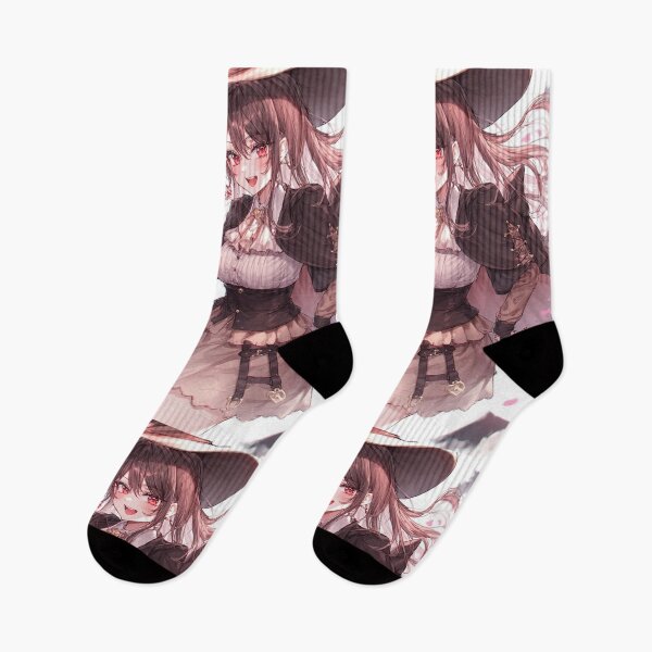Item preview, Vampire Anime Girl with Bats – Gothic Aesthetic designed and sold by ArtsJulian.