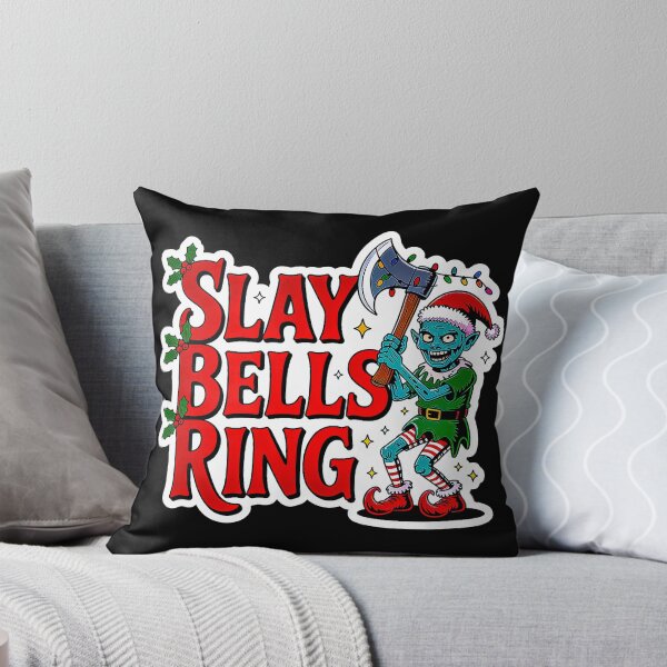 Item preview, Evil Christmas Elf Slay Bells Ring Horror designed and sold by Amanda's Factory.