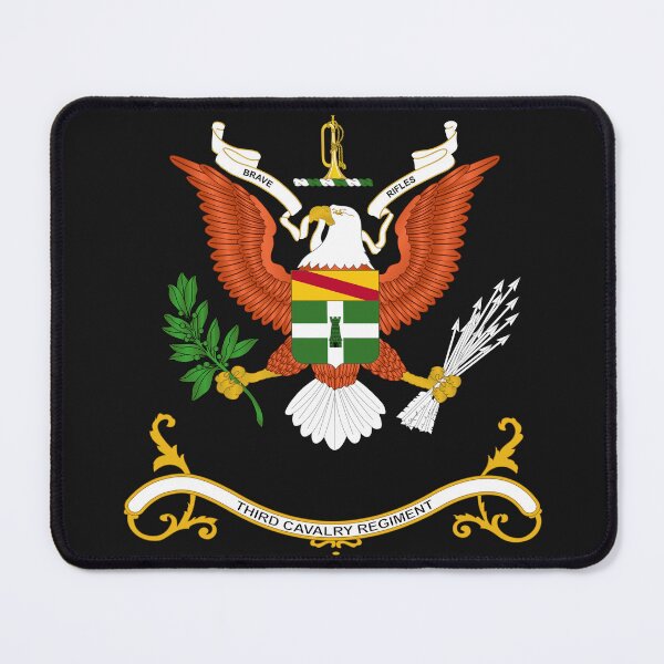 Item preview, Army - Regimental Colors - 3rd Cavalry Regiment X 300 designed and sold by Military Insignia Products.