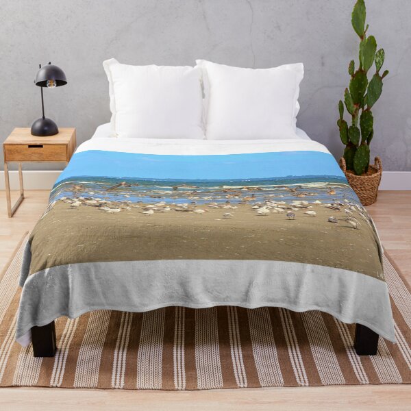 Item preview, Seagulls Gather on Hilton Head Beach designed and sold by LisaWootenPhoto.