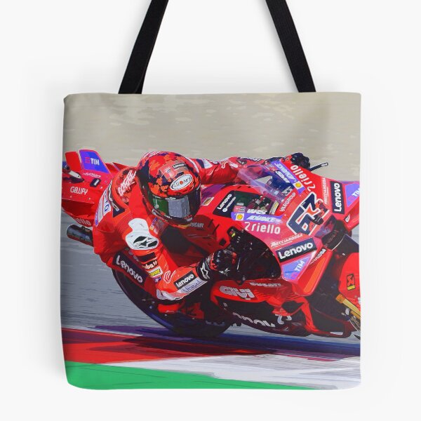 Item preview, Francesco Bagnaia racing his 2025 motogp motorcycle watercolor designed and sold by Rodissimus1984.