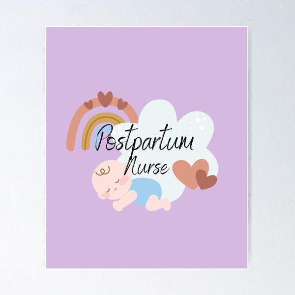 Item preview, Postpartum Nurse designed and sold by AnulaArt.