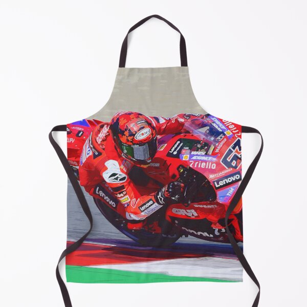 Item preview, Francesco Bagnaia racing his 2025 motogp motorcycle watercolor designed and sold by Rodissimus1984.