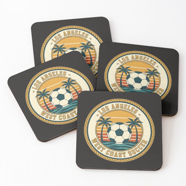 Item preview, Los Angeles – West Coast Soccer Sunset Emblem designed and sold by Studio Bootleg.