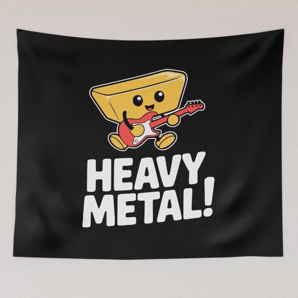 Item preview, Heavy Metal! Funny Heavy Metal Music Pun designed and sold by PMCreative.