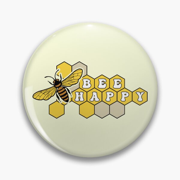 Item preview, Bee Happy designed and sold by NettiesWallArt.