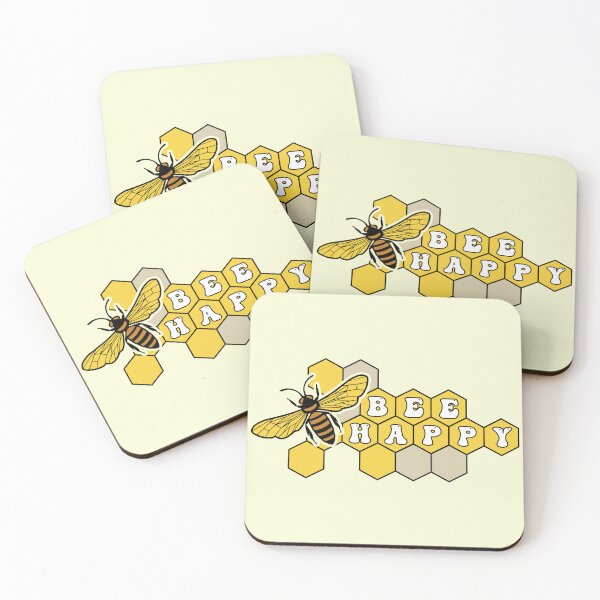 Item preview, Bee Happy designed and sold by NettiesWallArt.