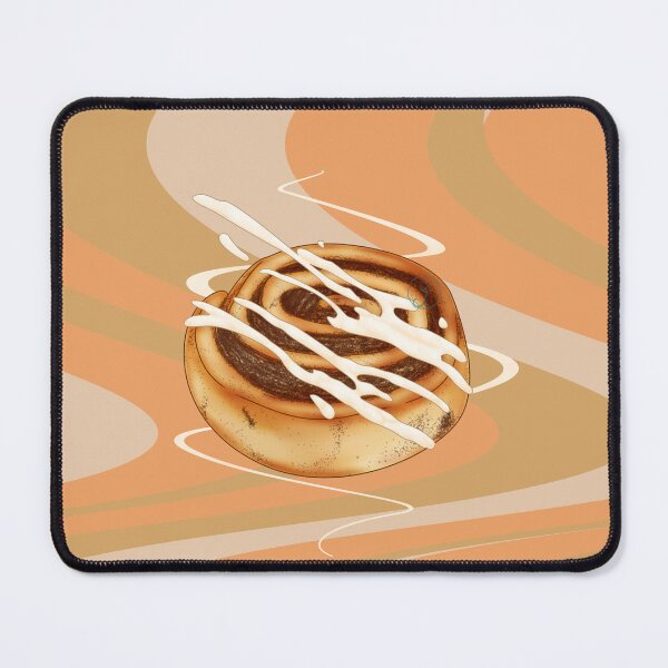 Item preview, Desserts - Cinnamon frosted bun designed and sold by Juditangelo.