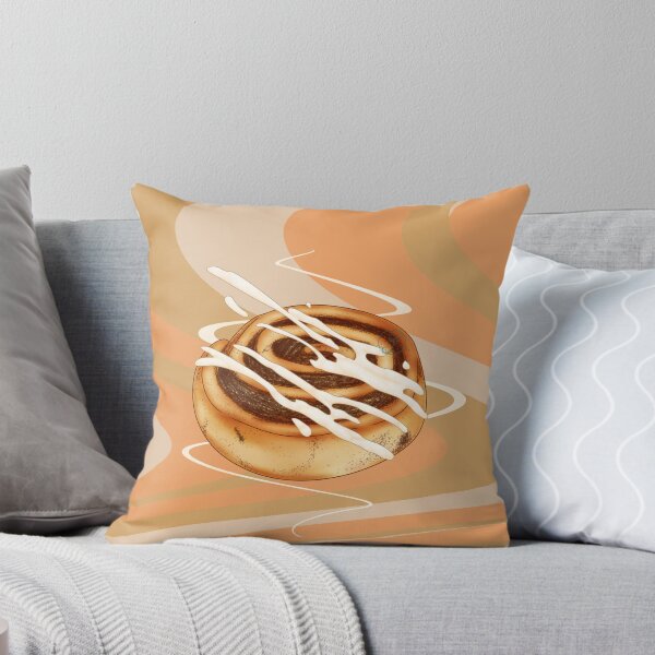Item preview, Desserts - Cinnamon frosted bun designed and sold by Juditangelo.