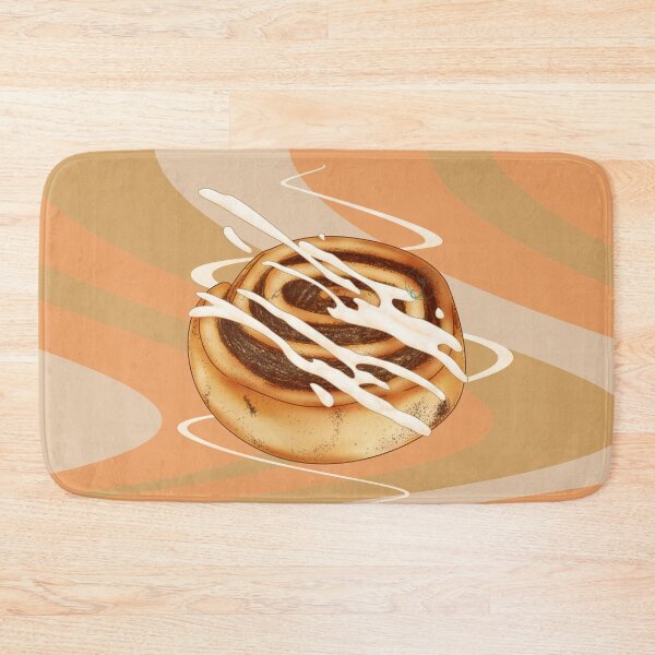 Item preview, Desserts - Cinnamon frosted bun designed and sold by Juditangelo.