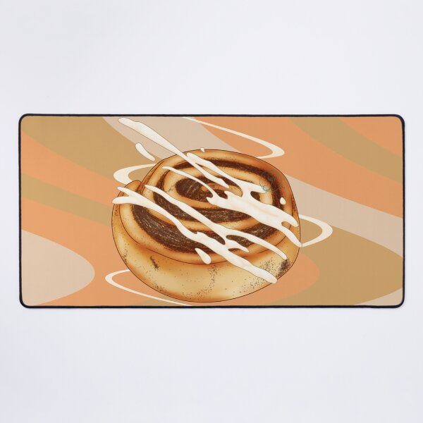 Item preview, Desserts - Cinnamon frosted bun designed and sold by Juditangelo.