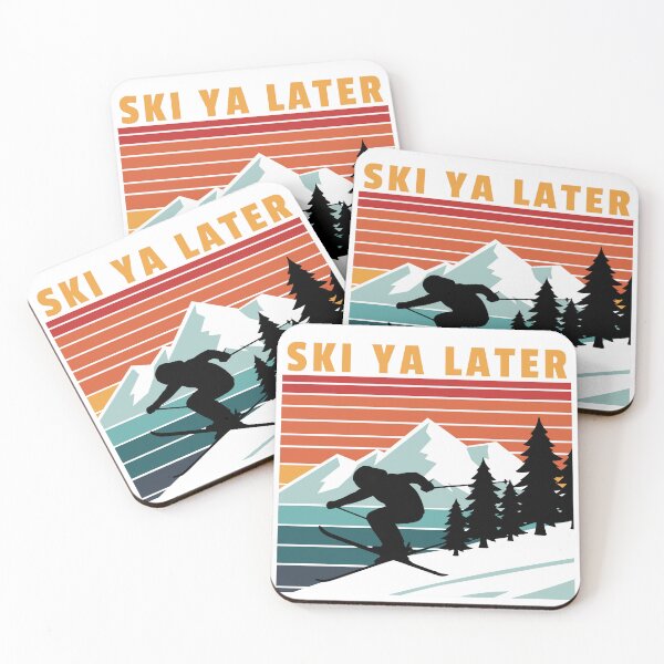 Item preview, Ski Ya Later designed and sold by BaffledSnout.